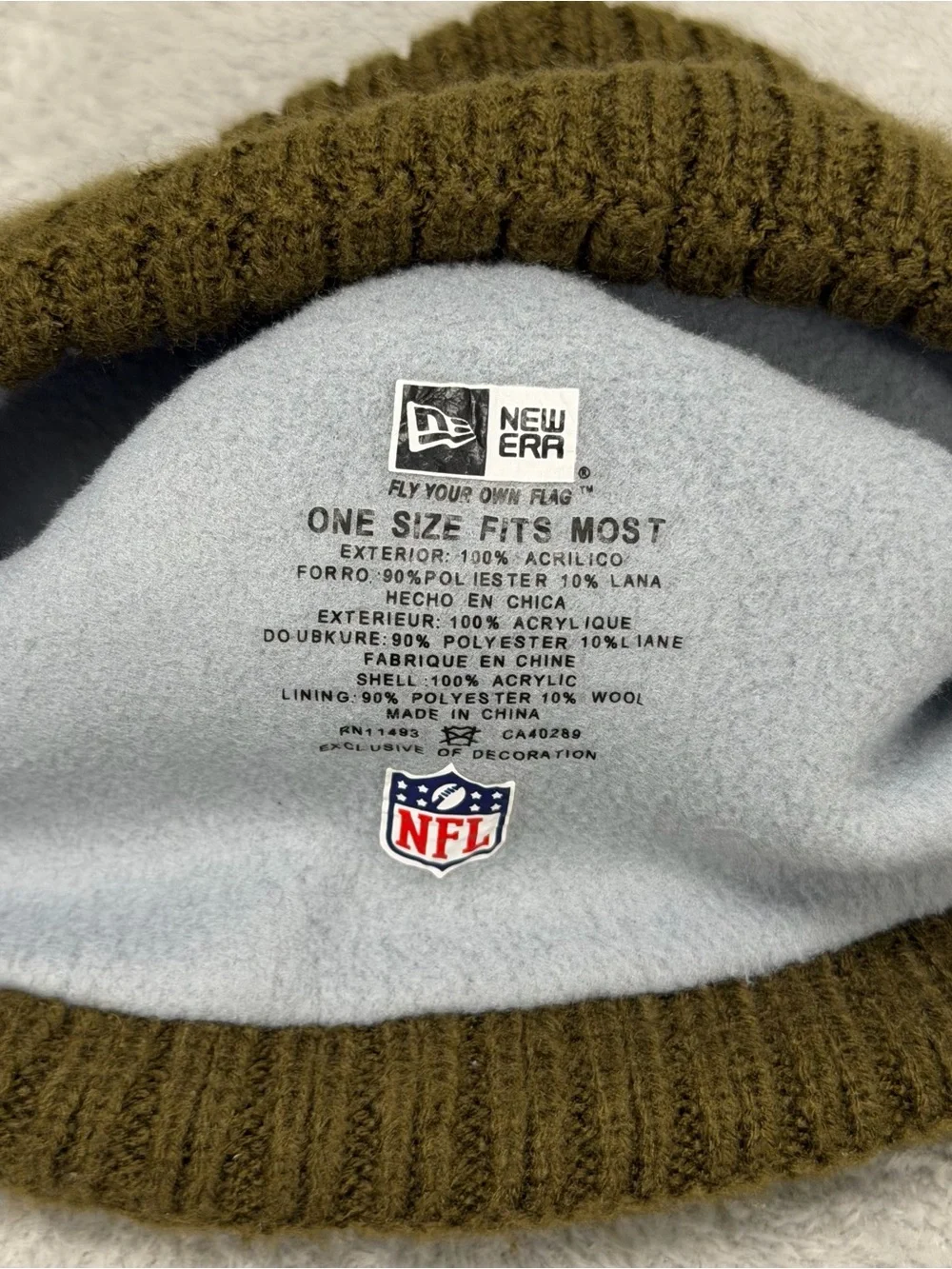 San Francisco 49ers New Era Salute To Service Cuffed Knit Beanie Hat